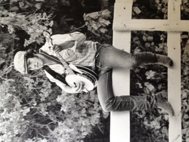 Banjo Bob Playing the Banjo